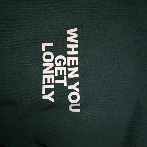 LONELY GHOST Text Me When You Get Lonely Heavyweight Hoodie - Picture 5 of 6
